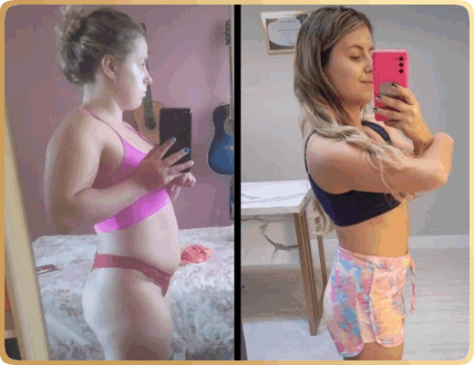 Nutricionista Brenda Natascha - Antes e Depois