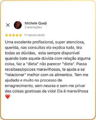 Nutricionista Brenda Natascha - Depoimento